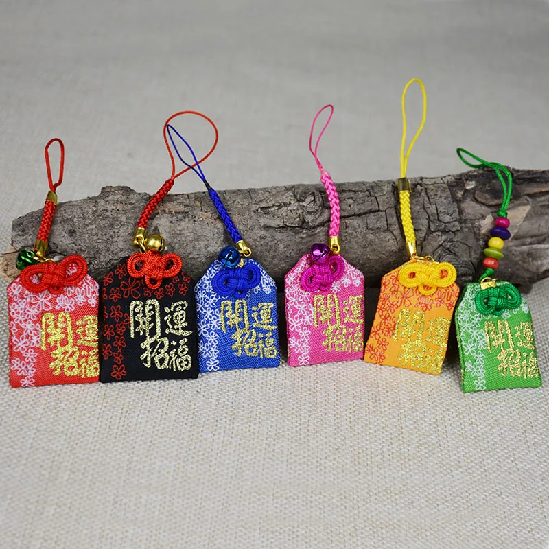 Японский omamori удача везучий подвесной брелок для сумки милый подарок|Брелоки| |