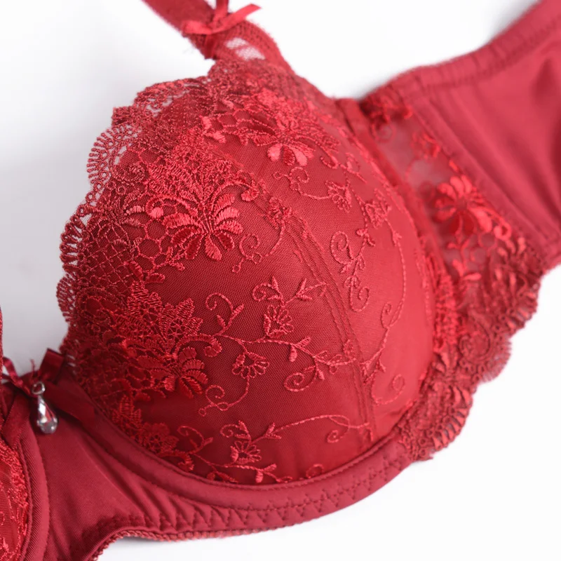 Женский маскарадный бюстгальтер с длинным покрытием кружевной цветочной