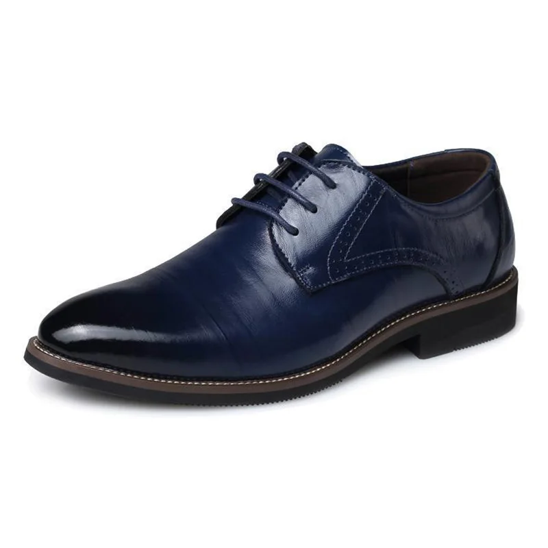 

AF02 New Fashion Business Shoes Men Leather Quality soft Casual Breathable Latin Ballroom dance shoes Men Leather