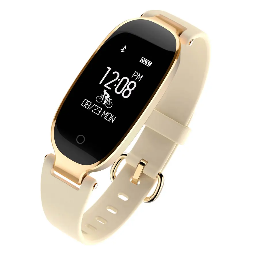 10 шт женский браслет S3 smart band динамический сердечный ритм браслет здоровья IP67 водонепроницаемый шагомер, DHL