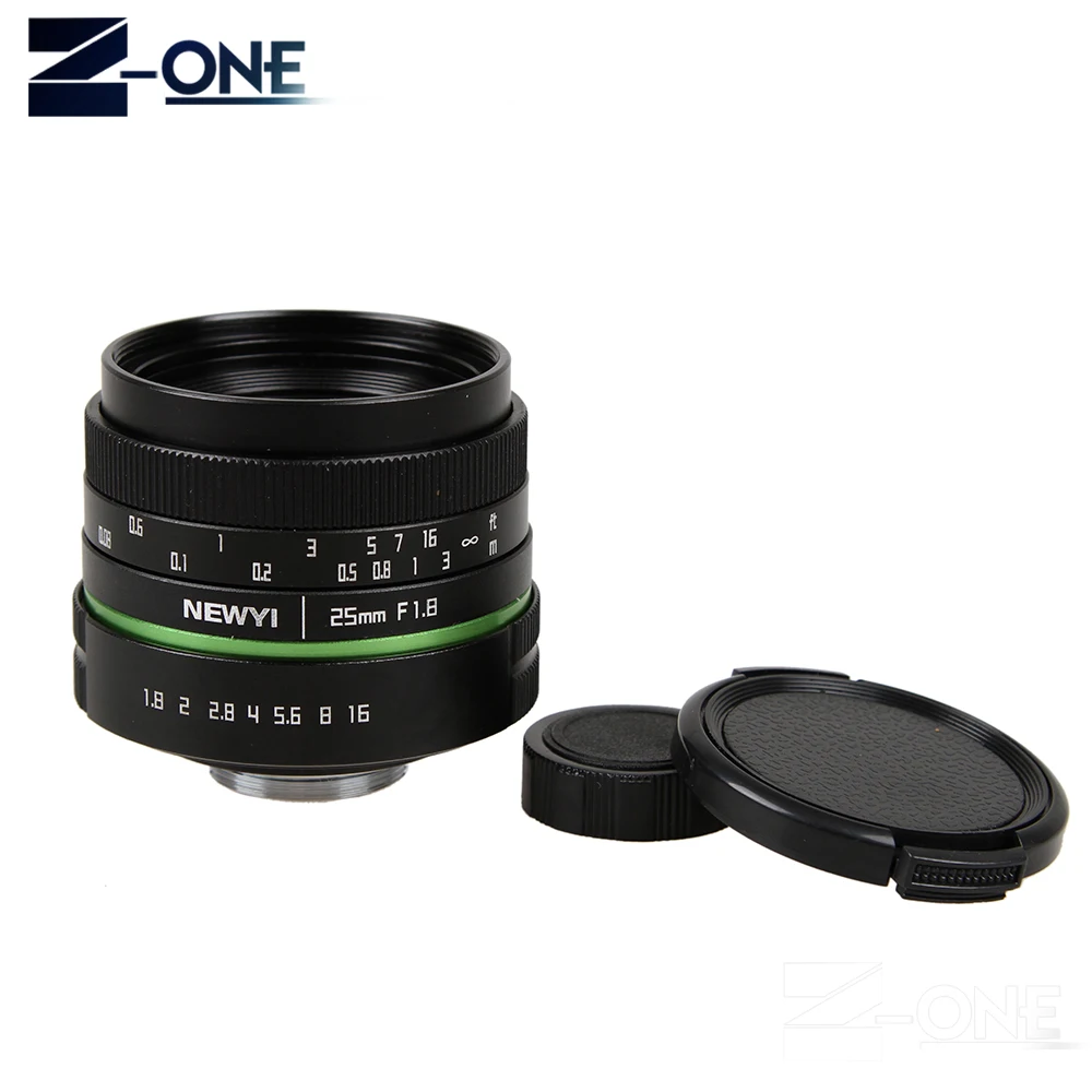 25 мм F1.8 APS C объектив Ручной камеры + адаптер макрокольца комплект для Nikon 1 AW1 S2 J4 V3 J3