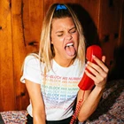 Футболка женская, с коротким рукавом, 1-800, с принтом радуги