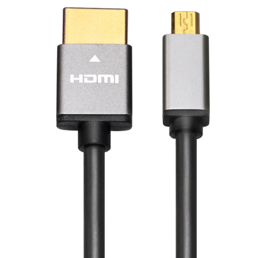 Кабель 4K Micro HDMI в высокоскоростной позолоченный HDTV кабель-переходник поддержка 3D