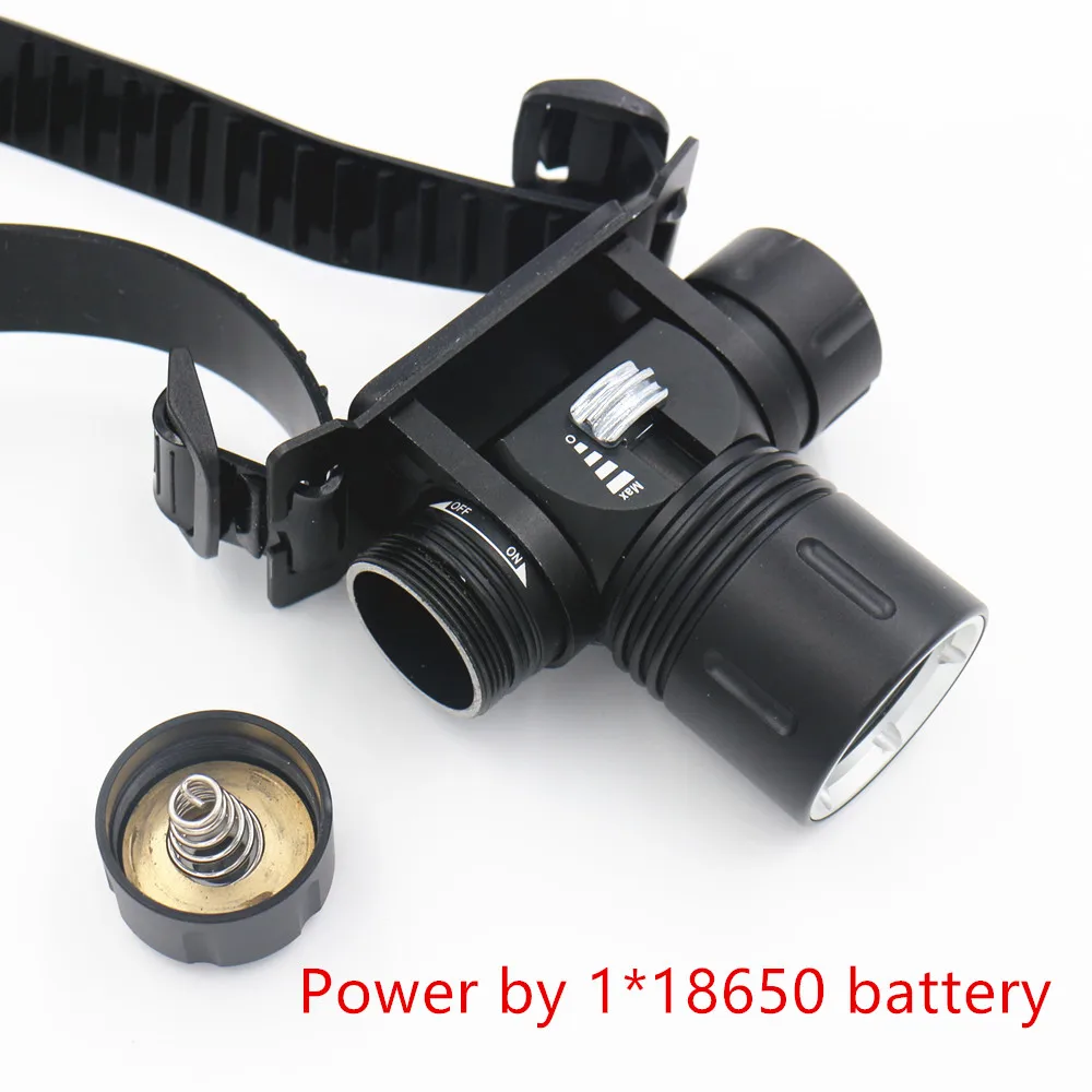 Скидка Налобный фонарь XML L2, светодиодный, 100 м