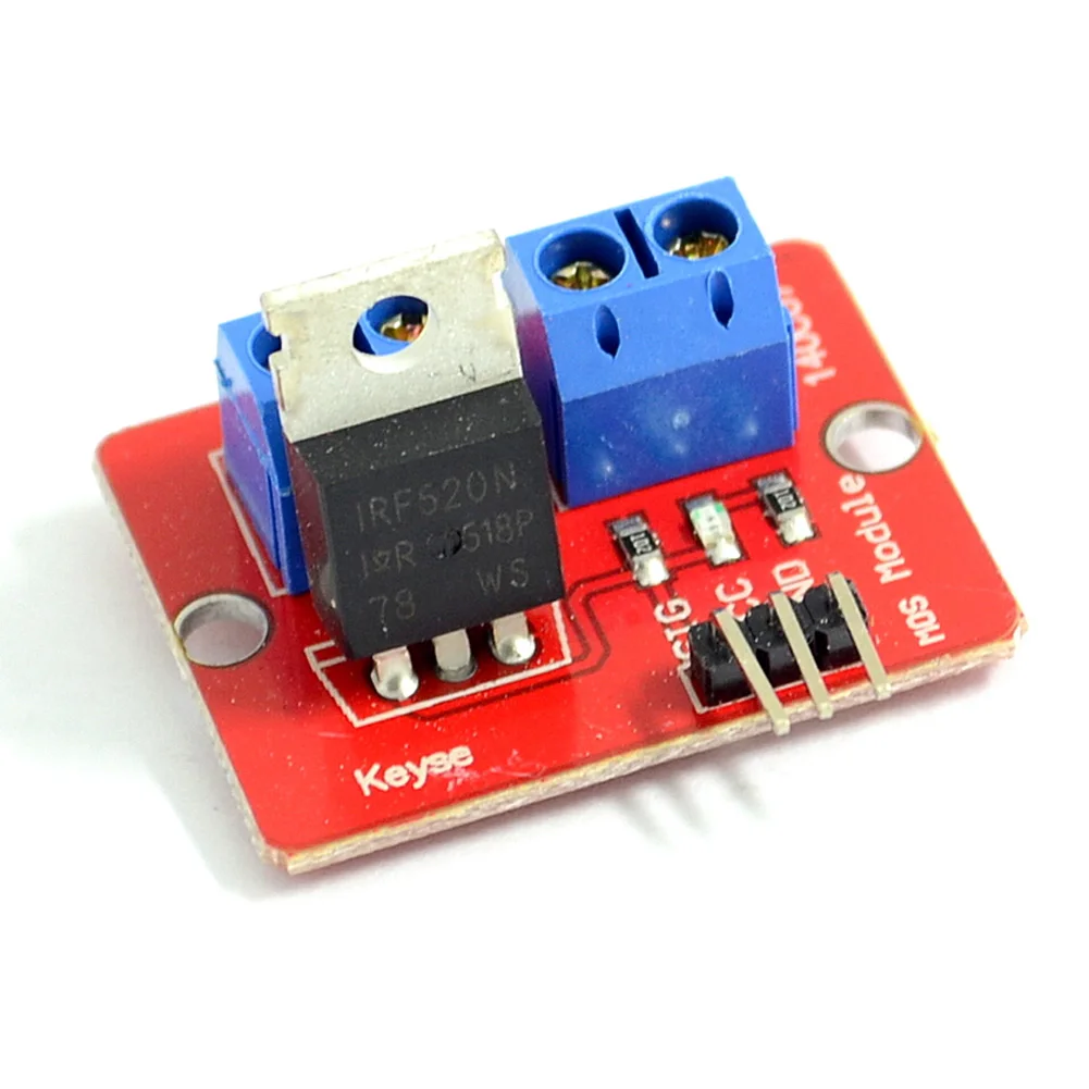 Parts Tower Compatible Top For ARM Raspberry Pi IRF520 Kits Button MOSFET 0-24V MOS Driver Module | Компьютеры и офис
