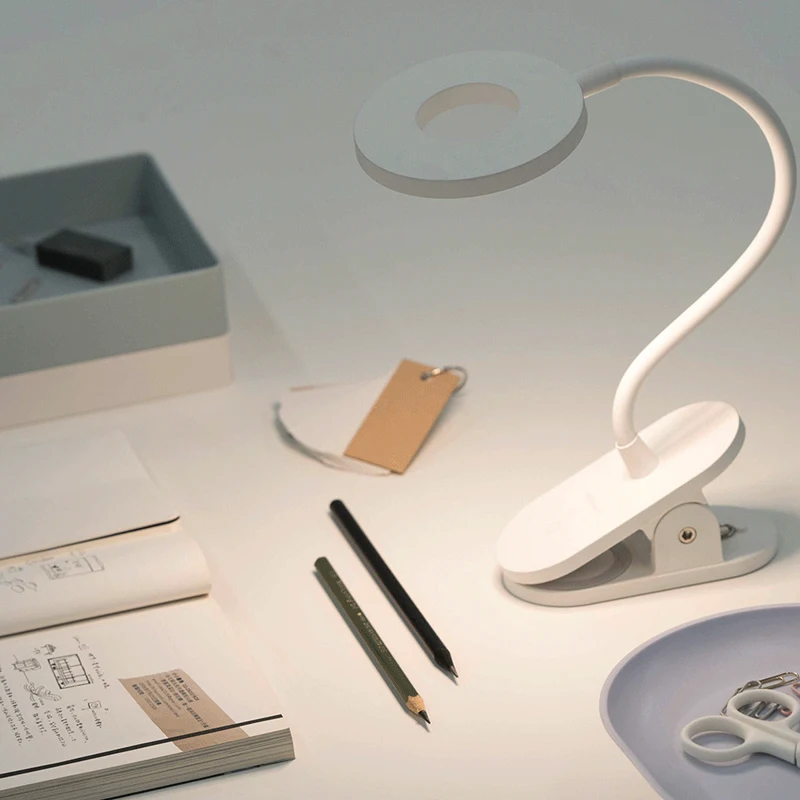 Оригинальный Xiaomi Mijia Yeelight зарядная струбцина для настольной лампы Белый 5 Вт