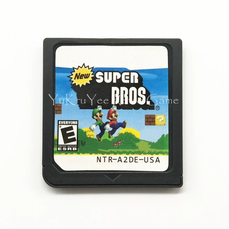 Super Mari Bros. DS аксессуары для видеоигр карточная карта для DS/3DS/2DS консоли США Версия