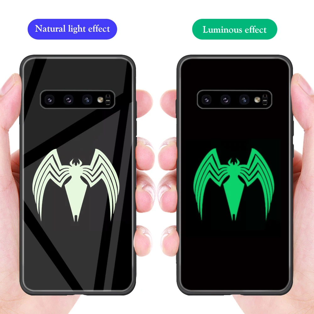 Ciciber чехлы для телефонов samsung Galaxy S10 S9 S8 Plus Note 8 9 S10e + Funda чудо-яд светящаяся