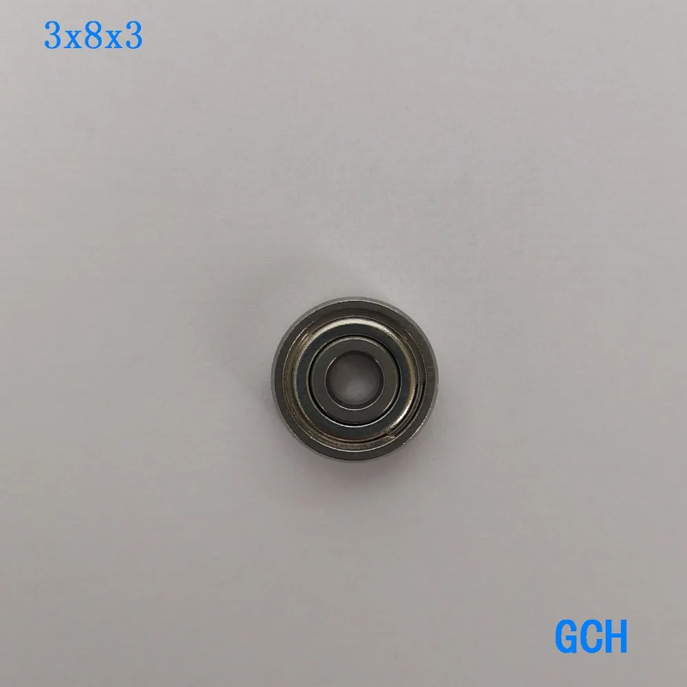 3X8X3mm SMR83 ZZ сертификатом от сертификационной SRL ABEC7 Нержавеющая сталь Гибридный