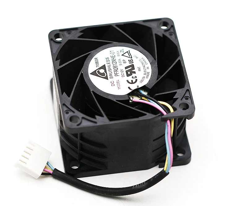 Новинка для delta PFR0612XHE 01 6038 12В 5.00A 60*60*38 мм серверный инвертор pwm 4 контактный осевой