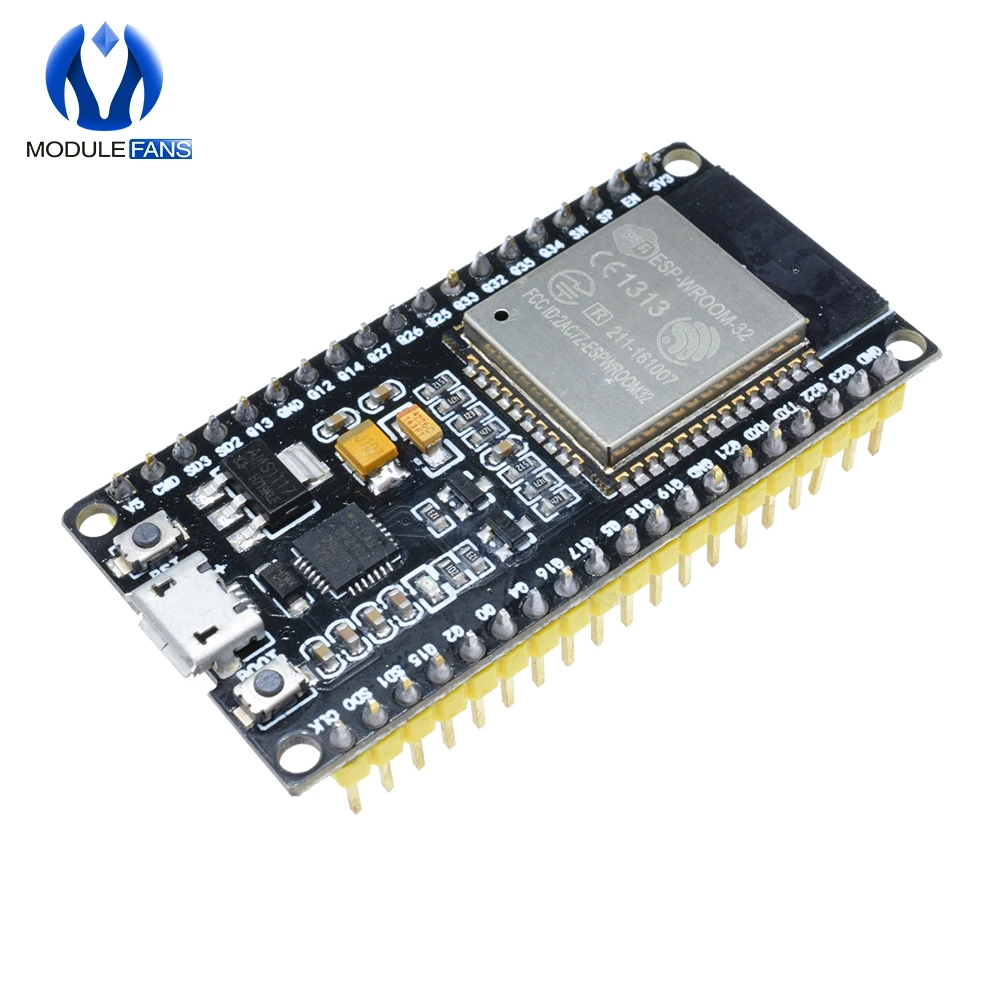 ESP32 ESP 32 Bluetooth двухъядерный CP2102 антенна макетная плата беспроводной WiFi RF Мощность