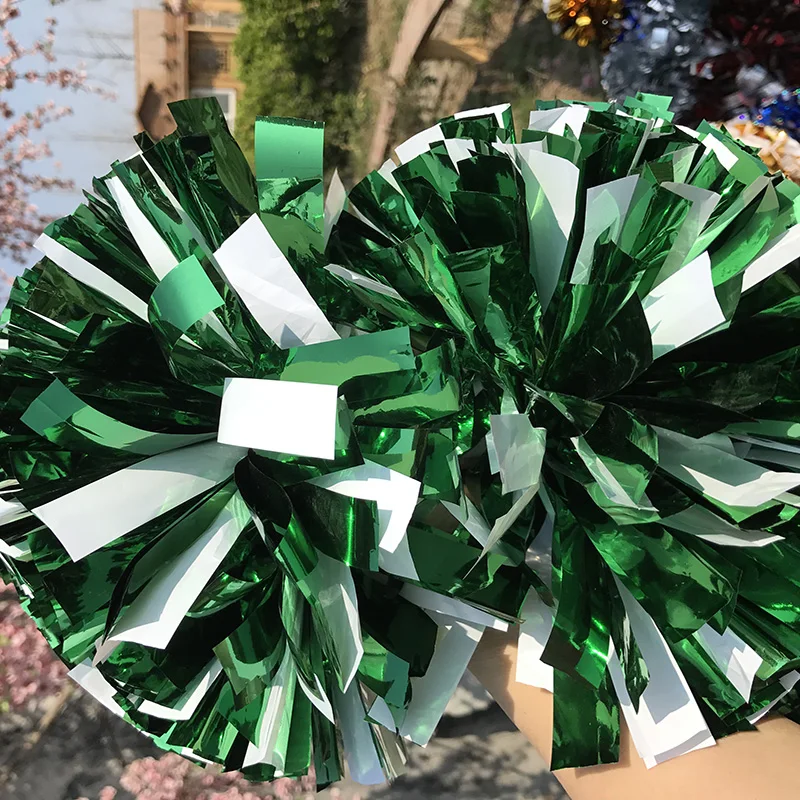 Бесплатная быстрая доставка Pom pom Cheerleader металлические черные Poms 1000*3/4 &quot* 6&quot