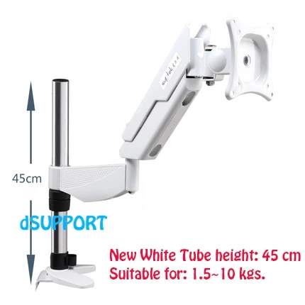 10-27" 360 Degree Full Rotation Display Monitor Holder Desktop Clamping LCD TV Mount Bracket Arm 20~80cm Height MD5211W | Электроника