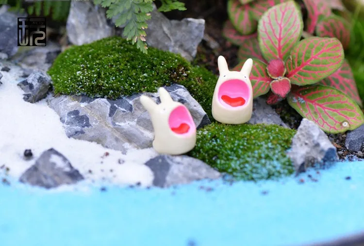 Микро пейзаж мини животные миниатюрный Сказочный Сад Miniaturas микро пейзаж из мха diy Террариум аксессуары Статуэтка для декора