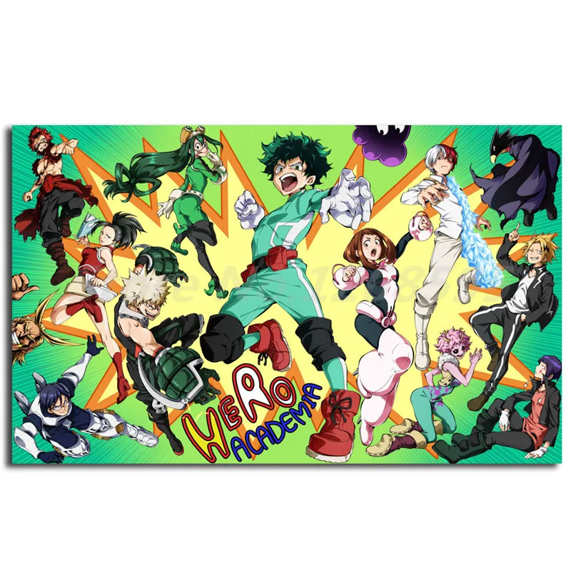 Boku No Hero academic Full HD обои холст плакаты печать настенная живопись декоративная