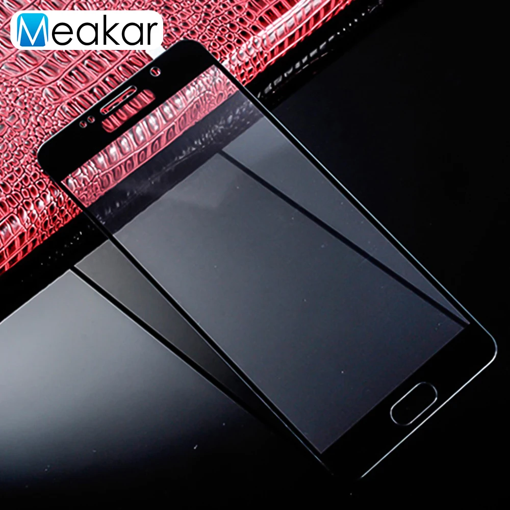Защитное стекло закаленное для Samsung Galaxy A7 2016 A710 A710F A7100|screen protector|full covertempered glass film |