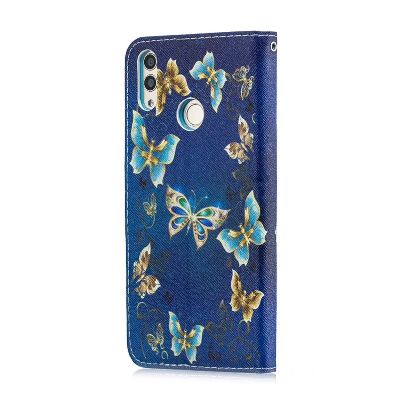 Чехол-бумажник с откидной крышкой для Huawei Honor 8C чехол в виде книжки телефона