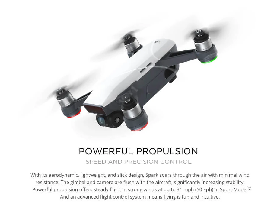 Промо-акция! DJI Spark drone with1080P HD камера Мини Квадрокоптер RC самолеты
