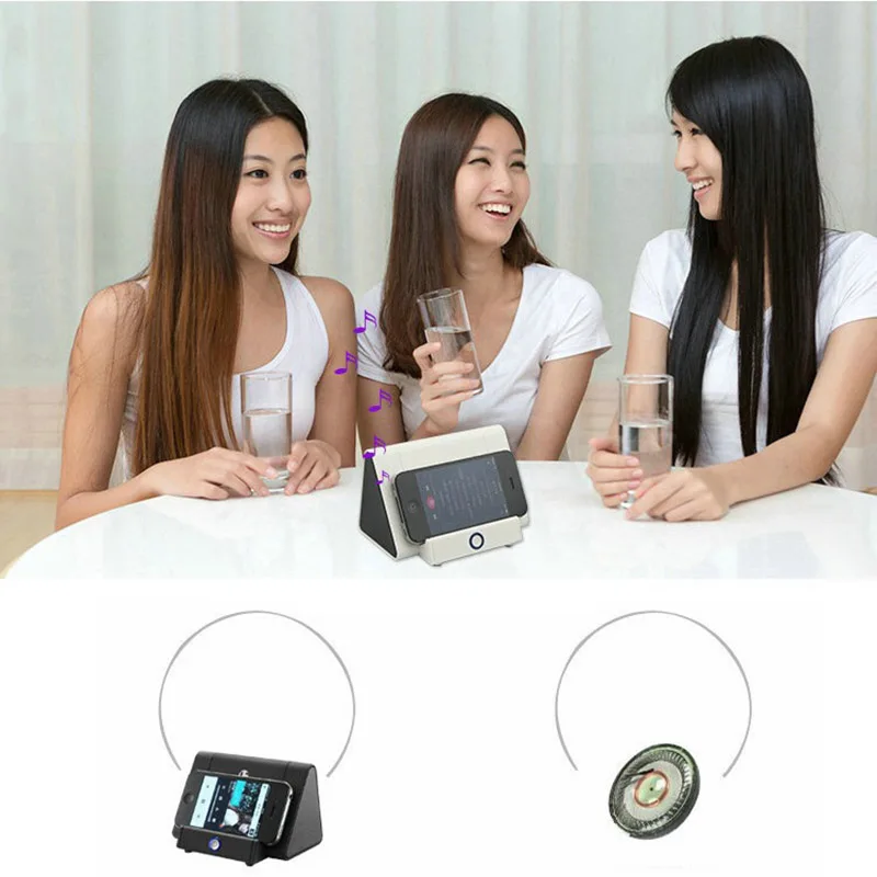 Bluetooth колонка Портативная USB зарядка 3D стерео Беспроводная с подставкой для