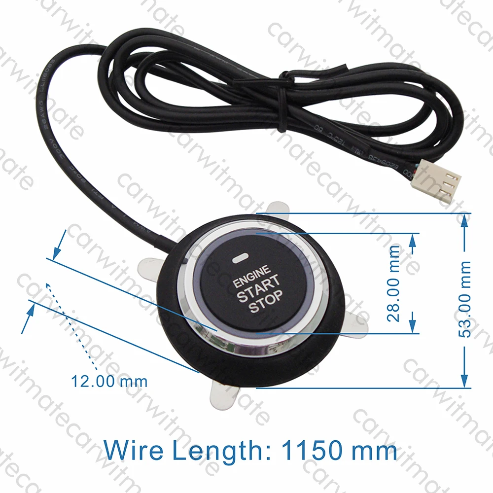 Универсальная RFID PKE Автомобильная сигнализация с дистанционным управлением