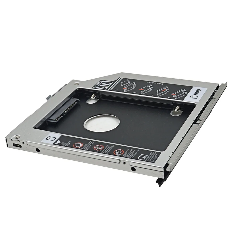 TISHRIC для hp EliteBook 2560P 2570P 2nd 9,5 мм SATA 2,5 SSD HD HDD DVD жесткий диск Caddy Optibay Корпус чехол адаптер