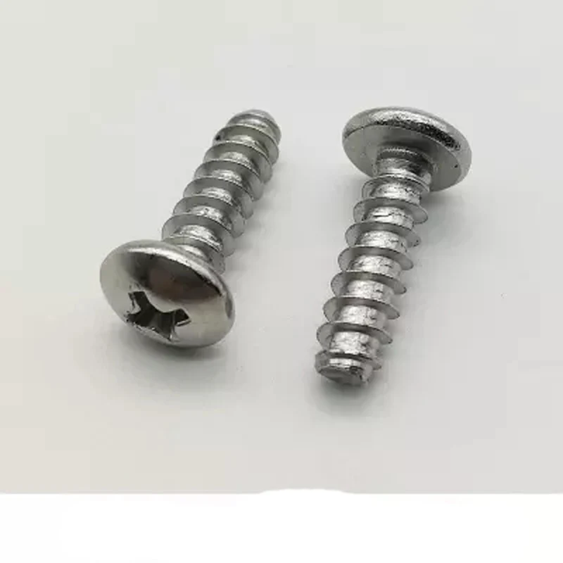 

Самонарезающие винты GB845 с круглой головкой, M2.3, 50 шт., с плоским хвостом, длина 5-12 мм