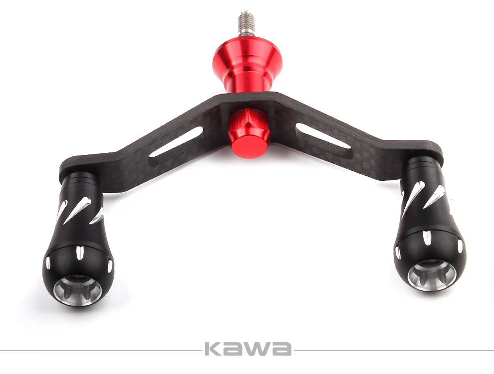 Ручка рыболовной катушки с ручками из алюминиевого сплава для Shimano Daiwa материал углеродное волокно рыболовные снасти DIY аксессуары