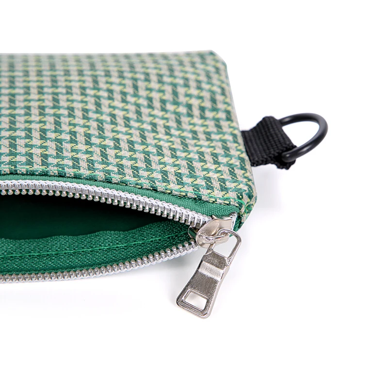 Водонепроницаемая сумка из холста для файлов A6 с молнией для хранения карточек, записных блокнотов и бумаги, случайный цвет.