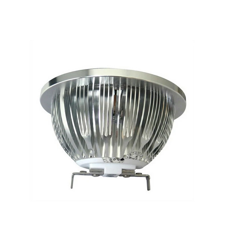 4 шт./лот с регулируемой яркостью 10 Вт G53 GU10 led COB AR111 прожектор AC/DC12V ES111 RA&gt 80
