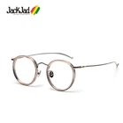 JackJad простые винтажные Ретро очки с круглой металлической оправой, классические брендовые дизайнерские очки, 90026