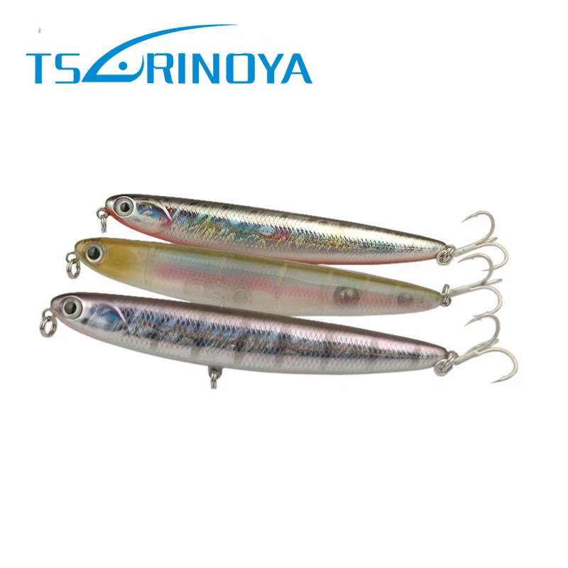Tsurinoya DW27 жесткая приманка 110 мм 13 г рыболовный карандаш прогулочная для собак