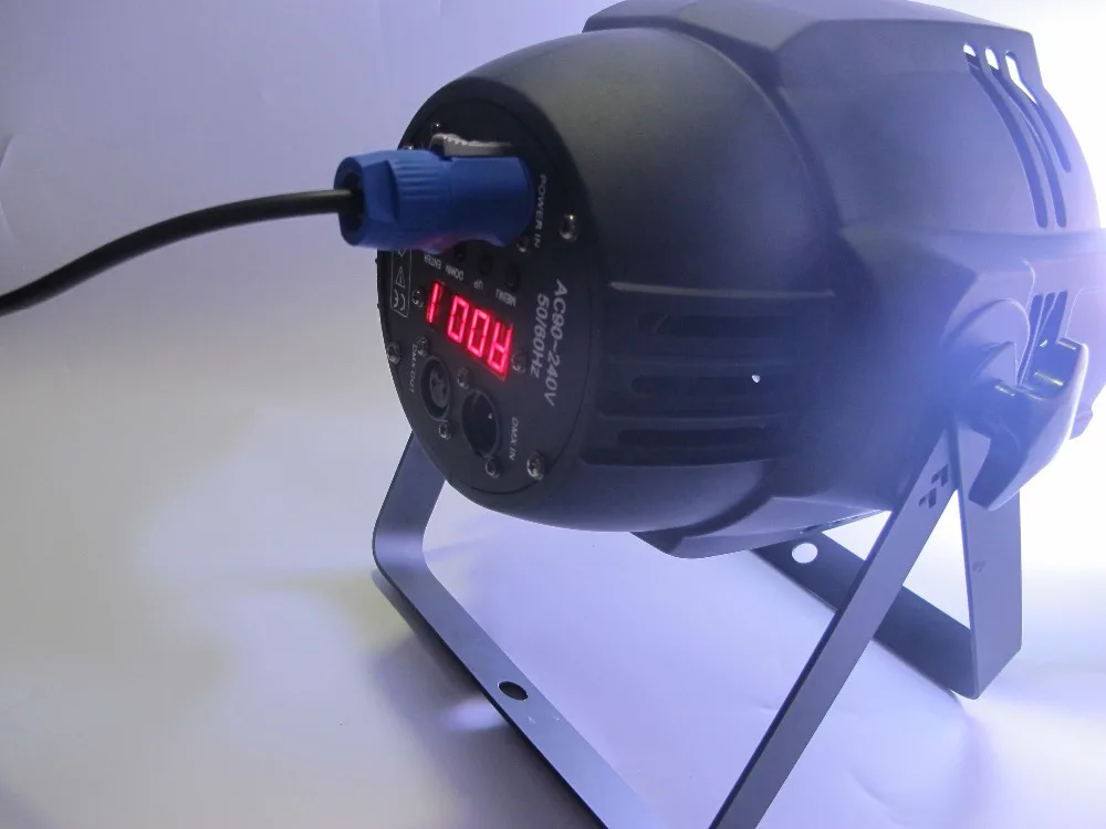 4xlot Бесплатная доставка 330W 18*18W Led Par RGBWA + UV светильник 18W Can DJ Алюминиевый Чехол без