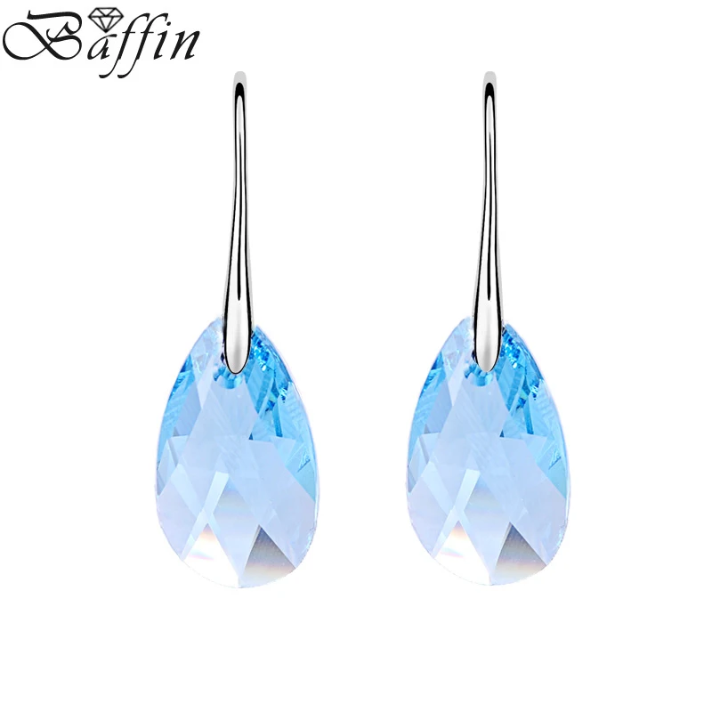 Оригинальные Классические Висячие серьги Стразы с кристаллами Сваровски