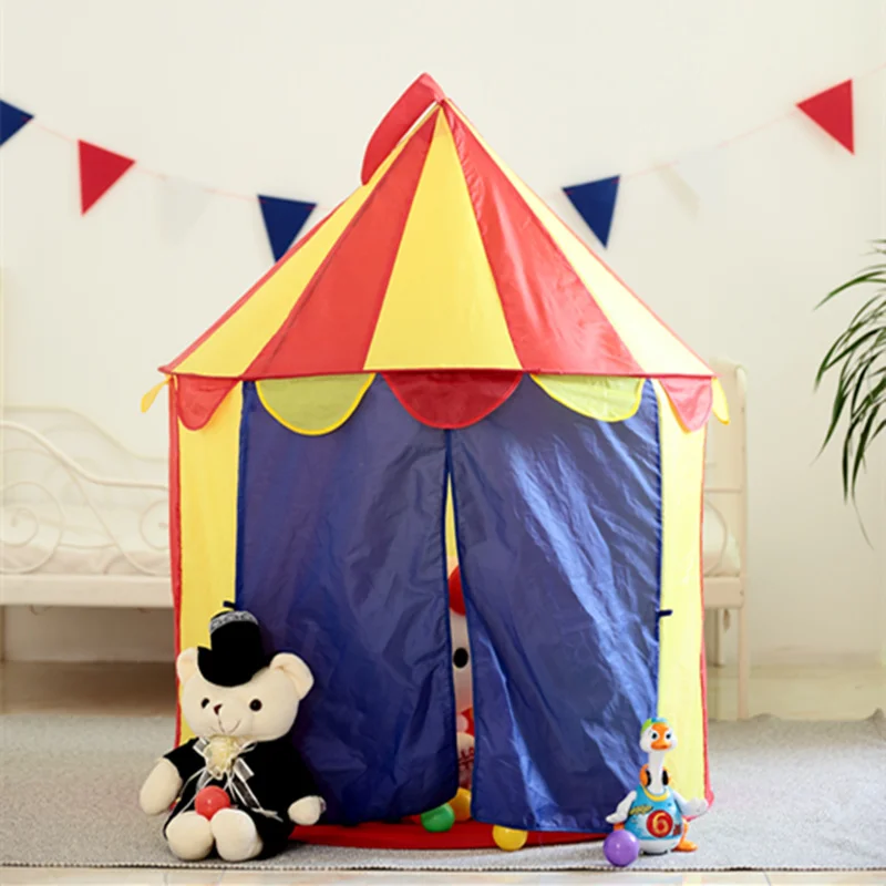 Children's play tent yurt princess castle house boy girl toy kids indoor small marine ball pool | Игрушки и хобби
