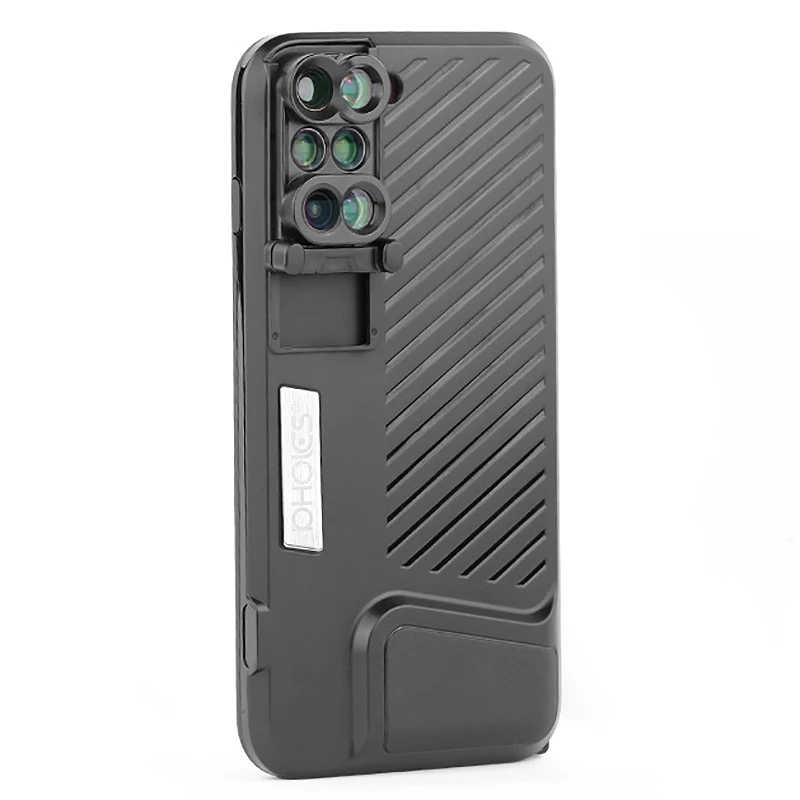 Pholes 8 Plus двойной объектив камеры для Apple Iphone X 8 Plus телескоп объектив рыбий глаз широкоугольный макрообъектив для Iphone 7 Plus черный