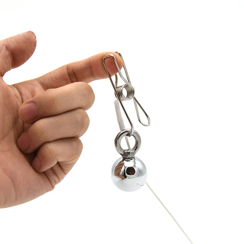 Металлический шарик электро шок зажимы для сосков зажим клитора эротический