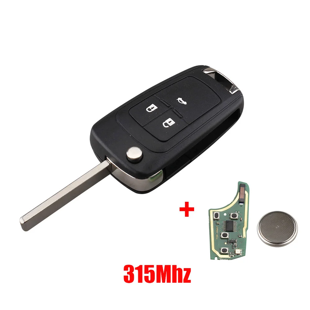 BHKEY 2/4/5 кнопки дистанционный ключ-брелок от машины для Chevrolet OHT01060512 315Mhz Aveo Cruze Orlando с