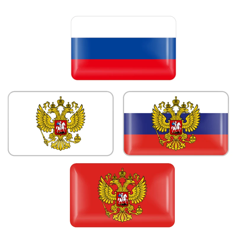 10 шт. декоративные наклейки с российским флагом|Наклейки на автомобиль| |