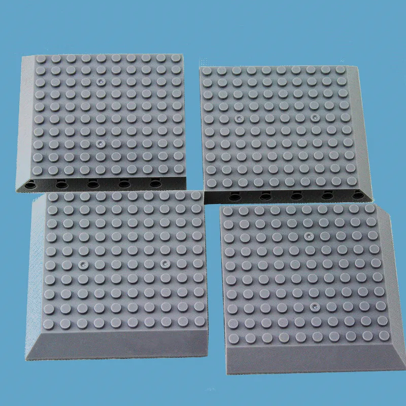 4 шт./лот техника кирпич Специальный 12x12 с 3 Pin отверстия на каждой стороне