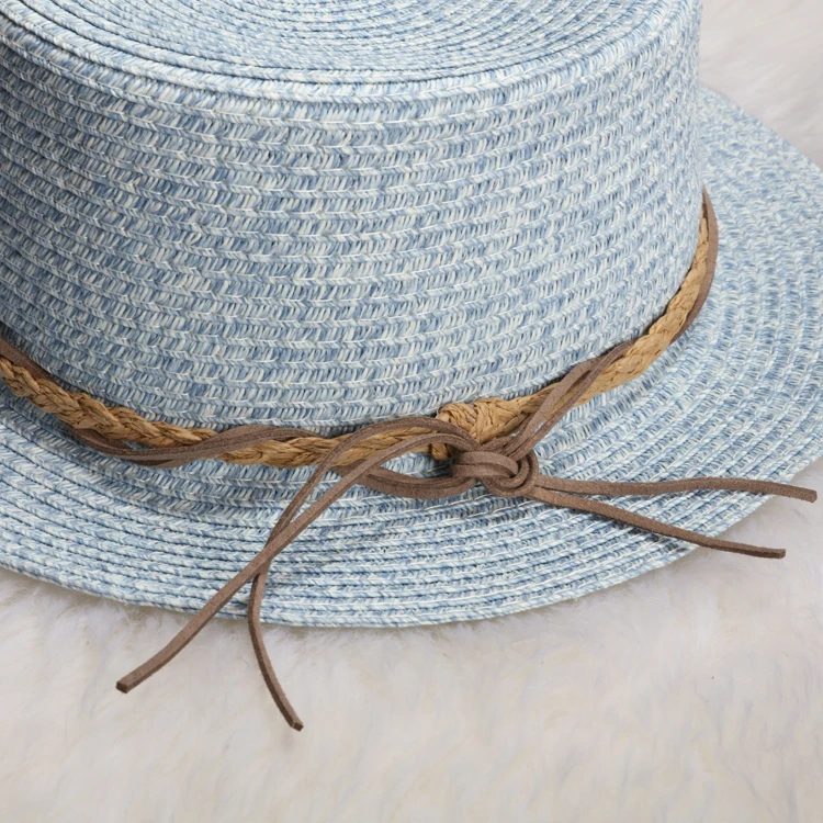 Прямая поставка Новое поступление британский стиль женская соломенная шляпа