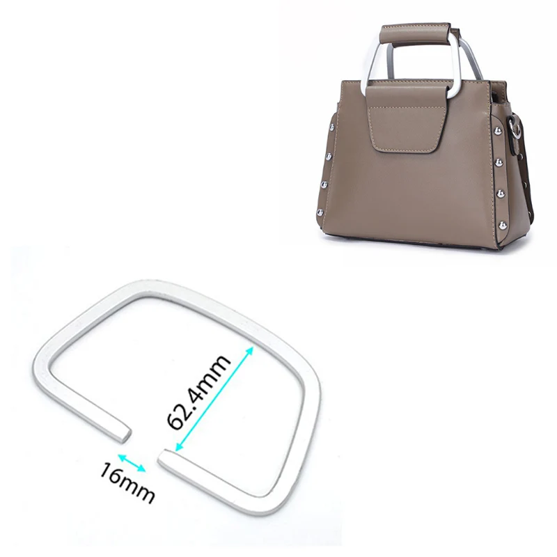 

Aluminum Rectangular Purse Frame Purse Handles