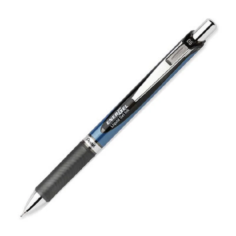 Pentel пресс-тип BLN75 супер гладкая быстросохнущая гелевая ручка для Студенческая Выдвижная гелевая роликовая ручка 6 шт./лот