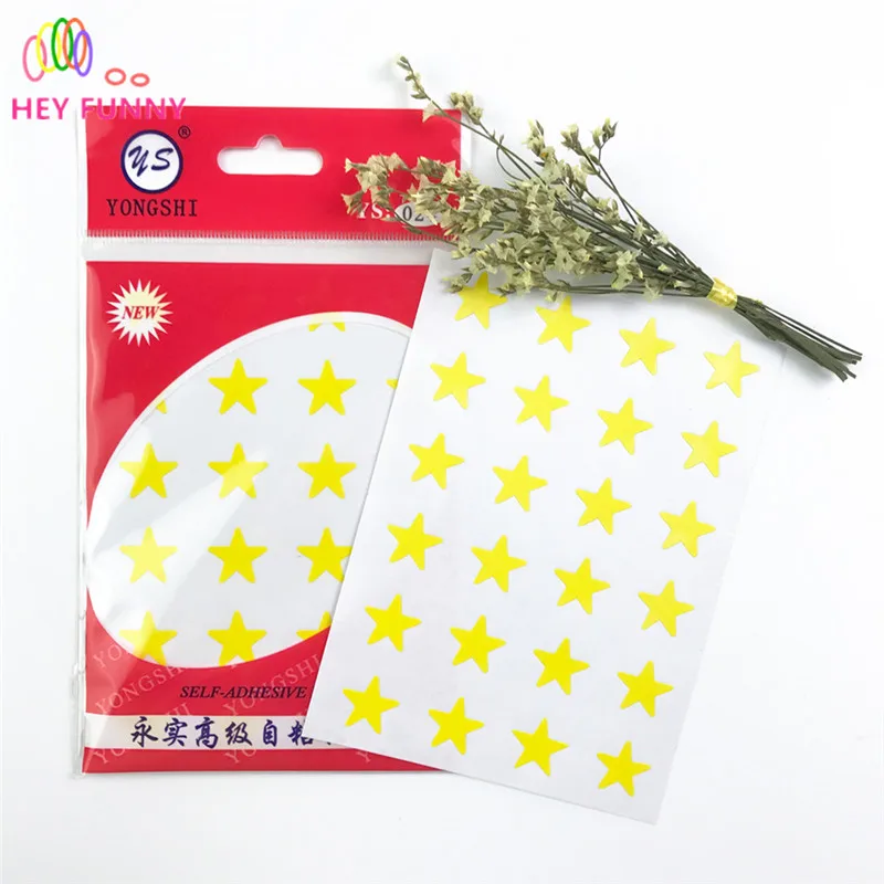 Эй Забавный 24 лист/lot Kawaii Стикеры S Цвет Star этикетки Dot дневник планировщик Scrapbook