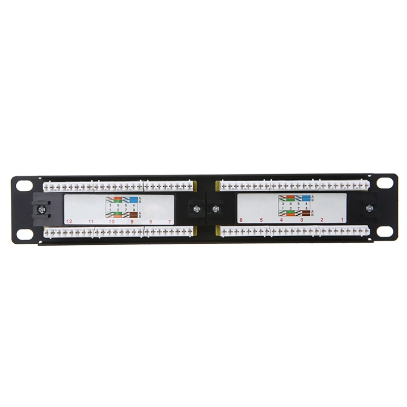 Сетевой адаптер Utp Ethernet Lan Cat6 12 портов Rj45 сетевой Кабельный разъем | Компьютеры и