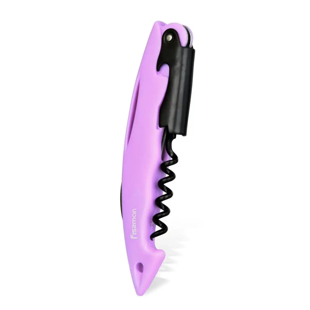 Purple Фиссман официанта штопор бутылки вина-портативный открывалки бутылки вина - Цвет: Purple