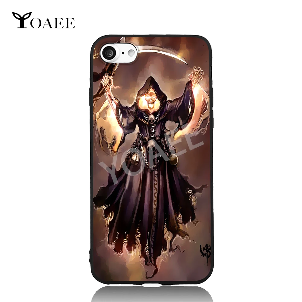Love of Skull and Girl Fun Art For iPhone 6 6s 7 Plus Case TPU Phone Cases Cover Mobile Protection Decor Gift | Мобильные телефоны