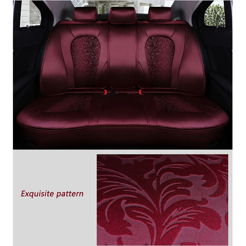 

kokololee Custom Cloth car seat cover For Toyota Corolla Camry Prado Land Cruiser RAV4 CROWN Highlander CH-R PRIUS Alphard cover