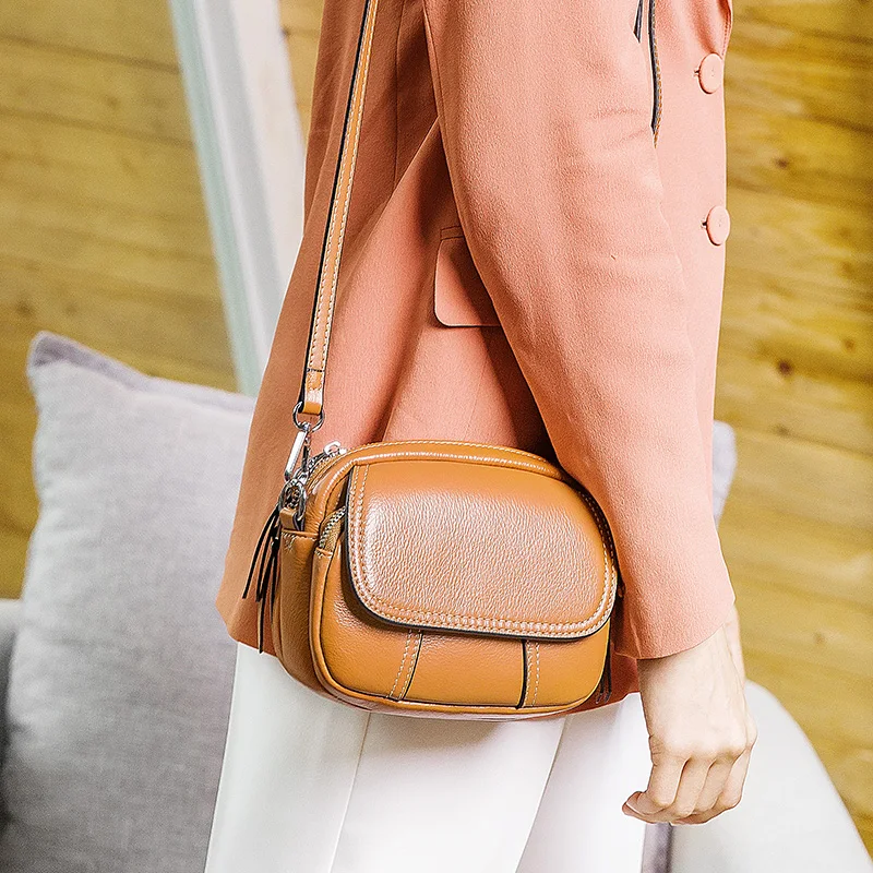 SWEET SNOW 2019 Real Leather Bags For Women Brand Luxury Handbag Cow Female Genuine Crossbody Evening Bag | Багаж и сумки