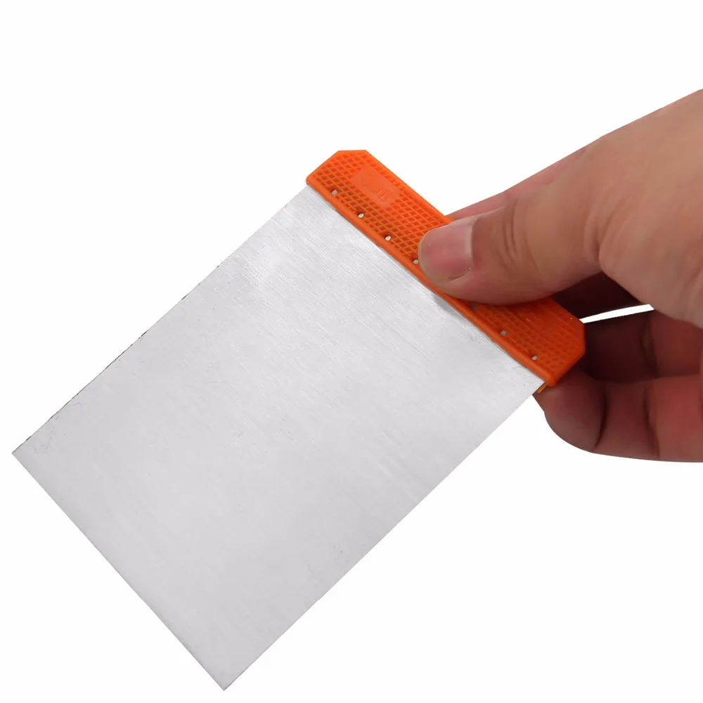 

5-12cm 4Pcs Scrapper Set Steel Blades Filler Plaster Drywall Decorate Flexible Tapping Putty Cleaning Filling Knife Scraper
