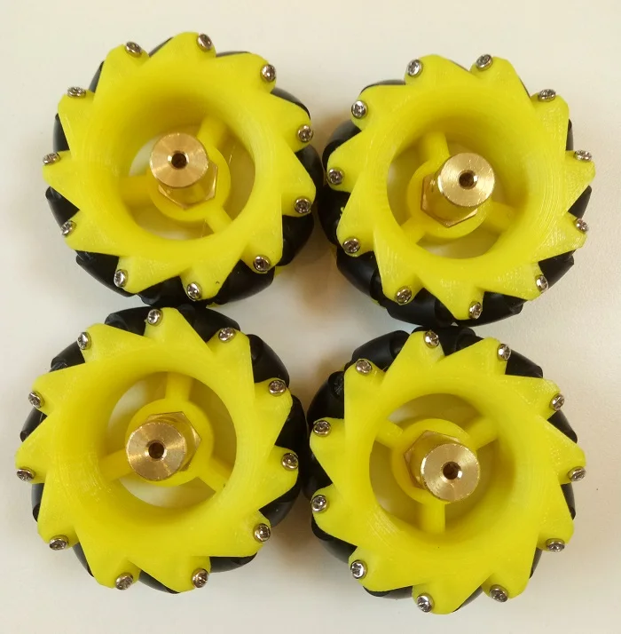 Нейлоновые всенаправленные шины для Arduino 4 шт. 70 мм универсальная шина смарт